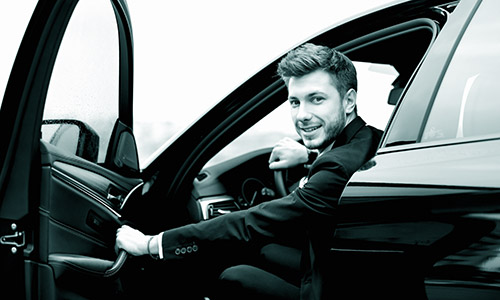 deskundige chauffeur