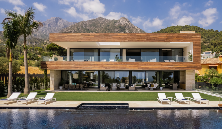 moderne villa dicht bij alle voorzieningen