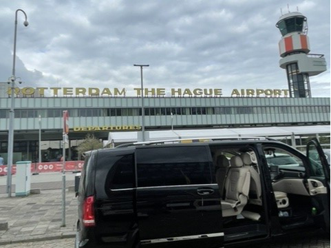 taxi rotterdam centraal naar airport