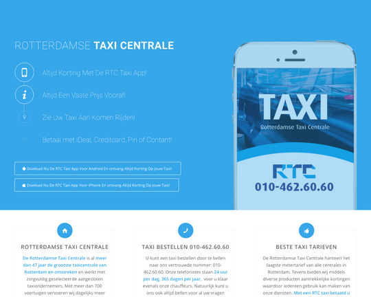 taxi rotterdam tarieven