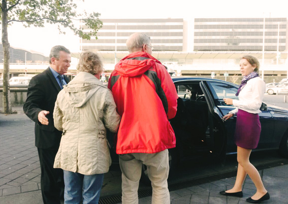 taxi naar vliegveld