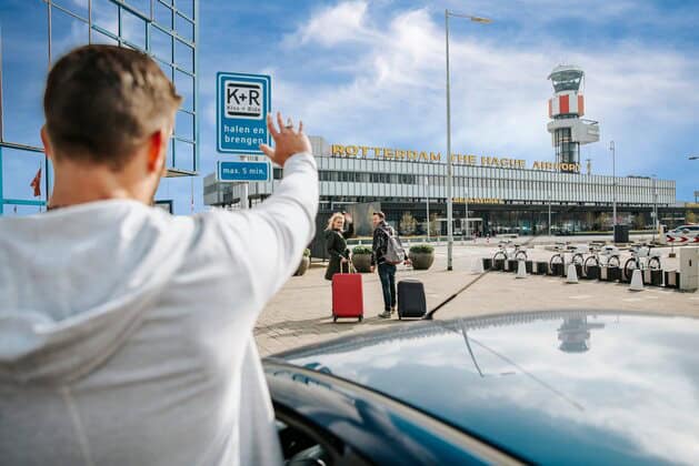 taxi vliegveld rotterdam